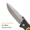 Cat 7-1/2 Inch Drop Point Folding Knife 980002 - alternate 5